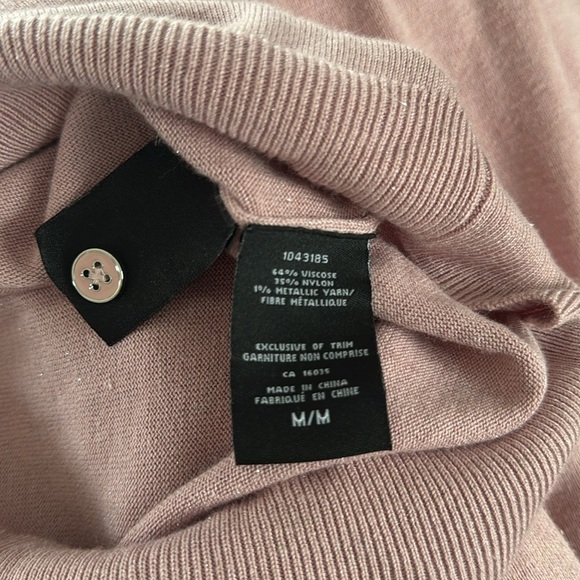 Nicole by Nicole Miller Pink Knit Cardigan - Picture 7 of 8